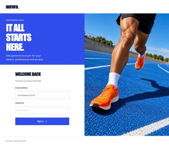 Momentum Keycloak sign-in theme preview